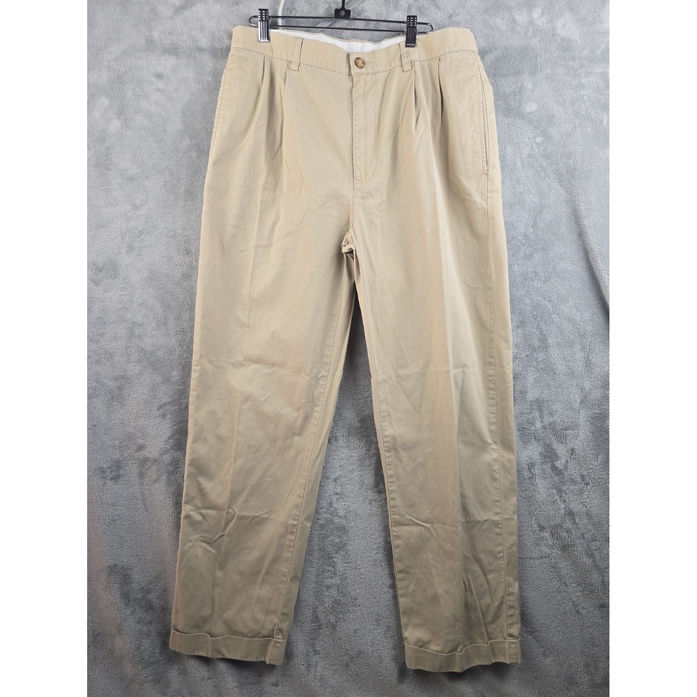 Polo Ralph Lauren Pants Men 32x31 Brown Chino Hammond Preppy Twill Work